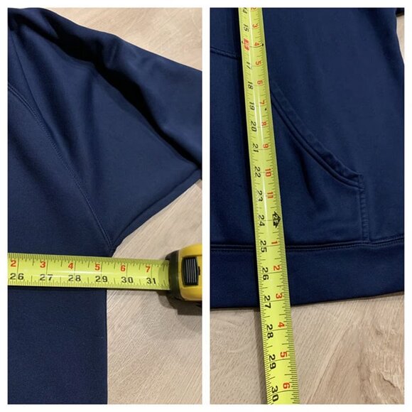 Champion UMaine University Of Maine Black Bears Hoodie Men's 2XL Navy Blue XXL - Picture 7 of 7